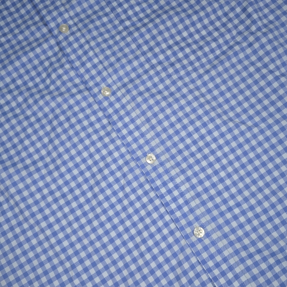 Vineyard Vines | Skysail Gingham On-The-Go Performance Button Down Boating Shirt - Picture 12 of 16
